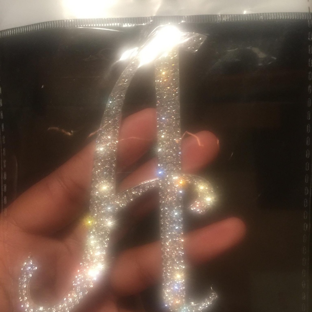 Rhinestone cake topper